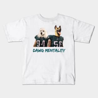 Dawg Mentality - Philadelphia Eagles (Green) Kids T-Shirt